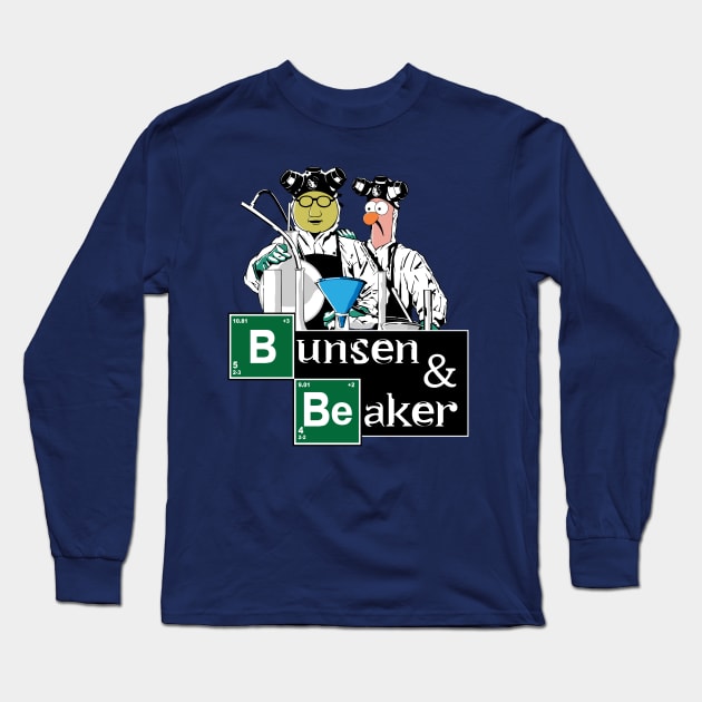 Bunsen & Beaker Long Sleeve T-Shirt by Mephias